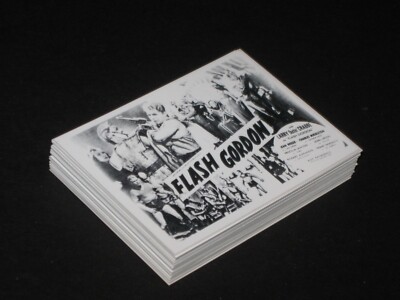 Flash Gordon 1990 Series 1 Complete Trading Card Set #1-36 King Features