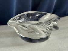 J.B. France KRISTALL VON FRANKREICH Joseph Bleichner Kristall Kunst Glas Schale Aschenbecher