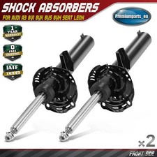 2x Shock Absorbers Front Left and Right for Audi A3 8V1 8VK 8VS 8VM Seat Leon