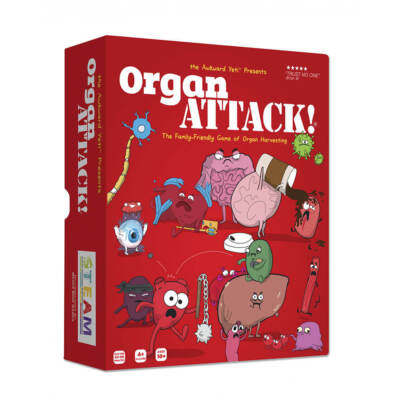 Organ Attack New Edition Expansion Pack Card Game for 2 to 6 Players Ages 14+