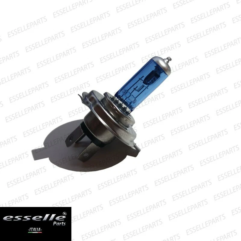 LAMPADA H4 EFFETTO XENON PER PIAGGIO LIBERTY 150 2017-2020 ABS BIANCO - Immagine 4 di 4