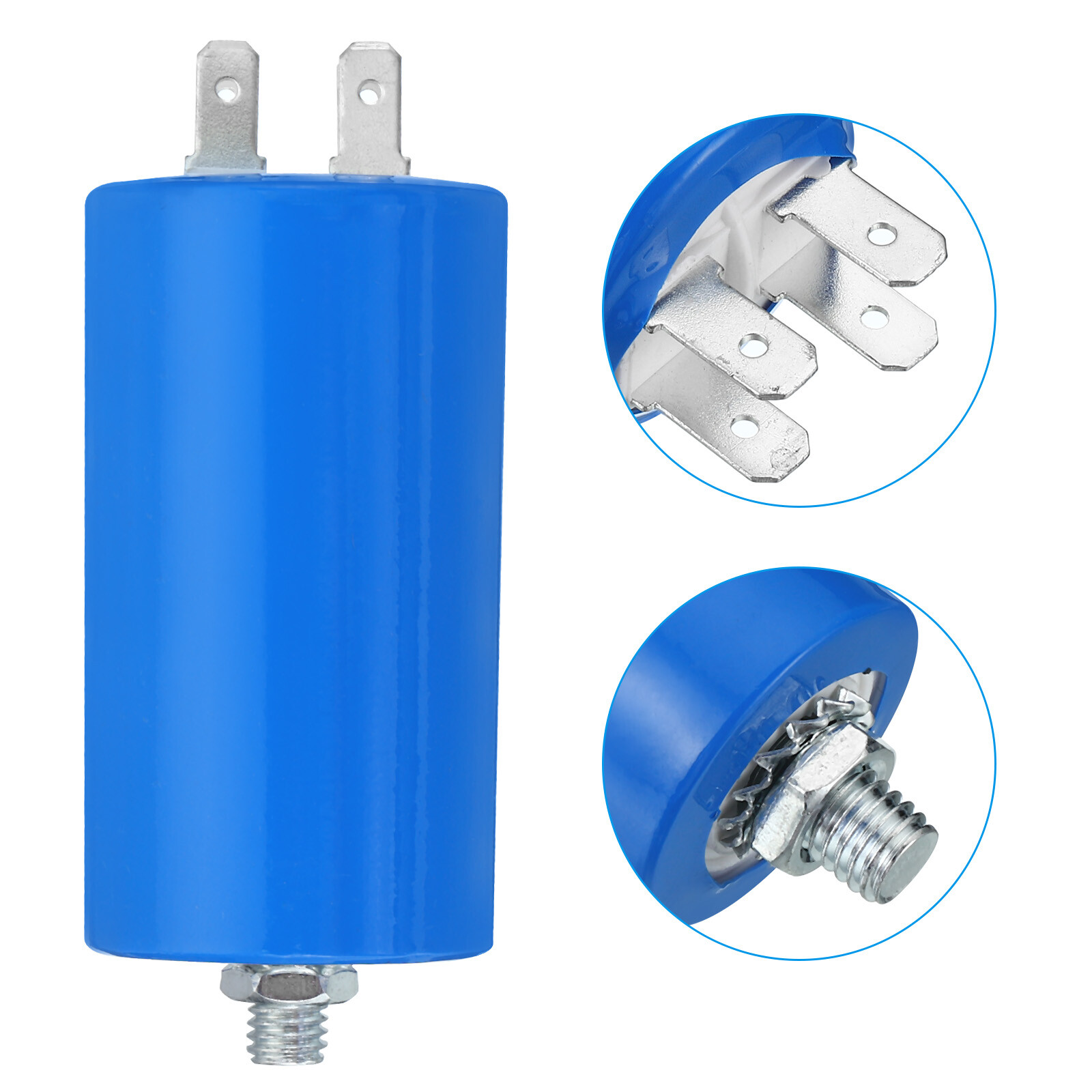 Condensateur De Démarrage CBB60 - 100µF, 250V AC | Dimensions 120 X 50 Mm | Pour Moteurs, Compresseurs | Marque Uxcell