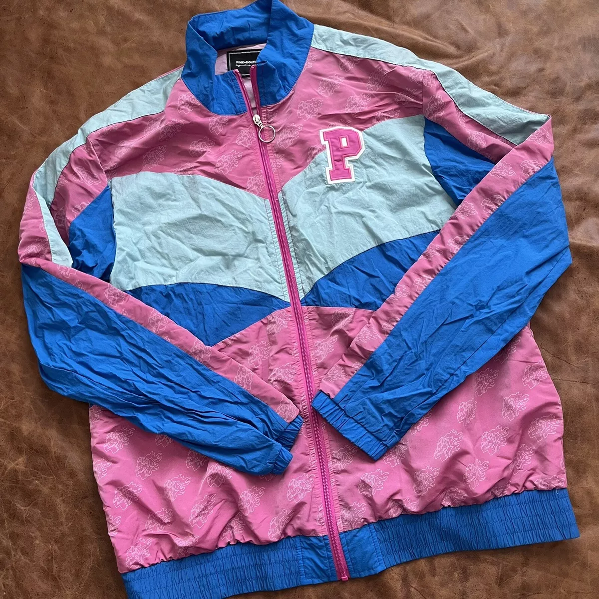 Pink top dolphin windbreaker