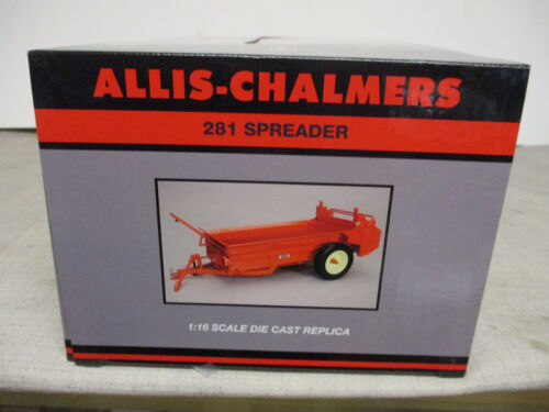 Allis Chalmers Model 281 Toy Manure Spreader "2022 Orange Spec" 1/16 Scale, NIB - Picture 4 of 6