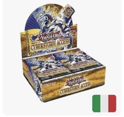 ACCESSO CYBERTEMPESTA - BOX 24 BUSTE ITALIANO CYBERSTORM ACCESS YU-GI-OH 