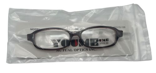 NEW YOUME Oval Cle-Bur Eyeglass Frame Size 45-15-128 - P3034 - Picture 5 of 5