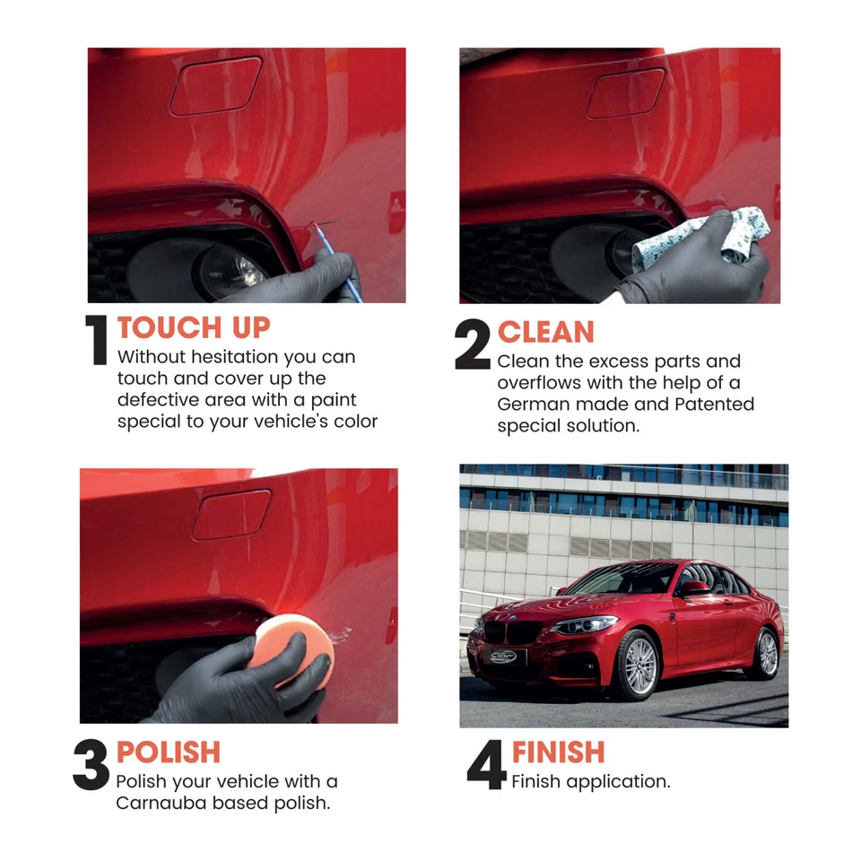 Porsche Touch Up Paint | Color N Drive Scratch and Chip Repair Kit | Plus Pack - Image 2 of 4