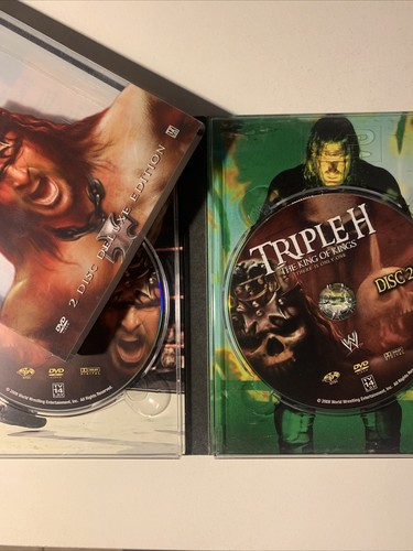 WWE - Triple H: The King of Kings (DVD, 2008, 2-Disc DVD Set) - Picture 2 of 2