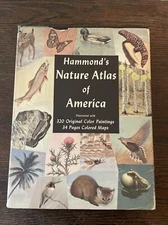 HAMMOND'S NATURE ATLAS OF AMERICA by Jordan, E. L.  HC/DJ