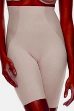 NAOMI NICOLE Shapes Your Curves Warm Beige High Waist Thigh Slimmer Womens S L