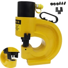 0.41"-0.81" Hydraulic Metal Sheet Hole Punching Tool Round Circle Puncher 35T