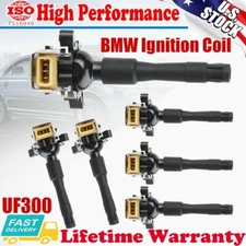 6PCS Ignition Coil For BMW 323Ci 325Xi 328iS 330Ci 525i 530i 740i 750iL M3 M5 X5