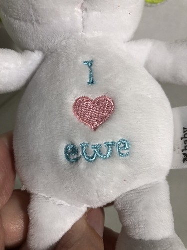 Baby Starters Clip On Jitter Lamb Rattle I Love Ewe Stroller - 第 2/5 張圖片