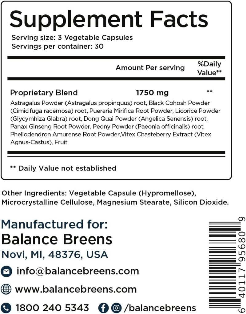 Vertigo Relief Supplement 1750 Mg Motion Sickness, Dizziness