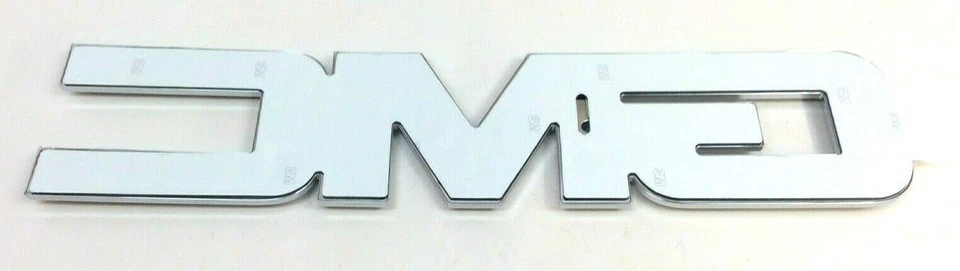 2015-2021 GMC Canyon porta traseira escotilha cromada vermelha placa de identificação emblema novo OEM - Imagem 3 de 4