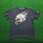 Ohio State Buckeyes Tshirt Mens Large Black Nike Graphic Football Helmet Ncaa