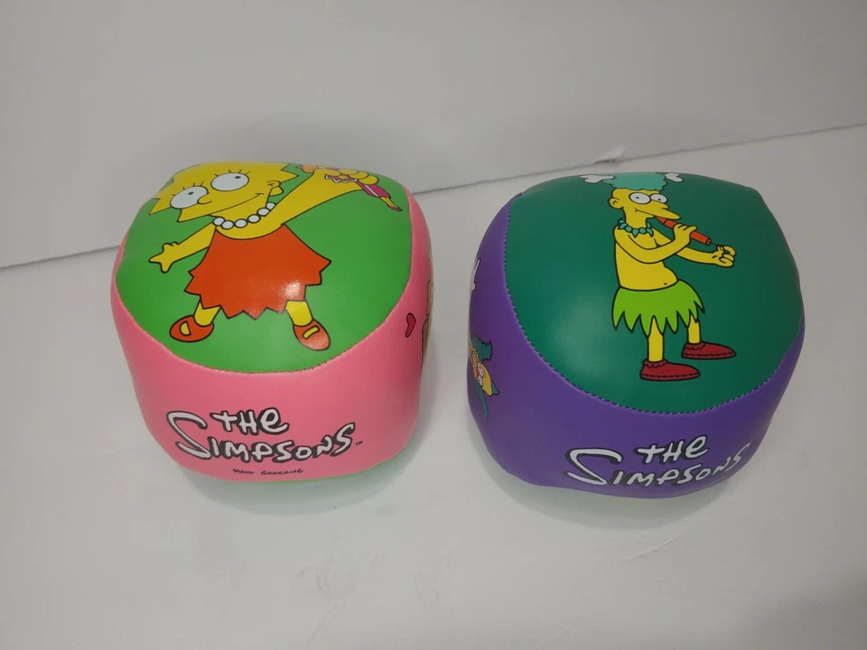 The Simpsons Plush Balls 4.5" TOY 2000 RINCO Matt Groening FOX - Image 4 of 4