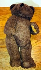 Dakin Pillow Pets Teddy Brown Bear Vintage 1976 Stuffed Animal Plush Doll