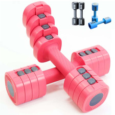 Set Haltères Femme 2 Poids Paintworks 1-2,5 KG Home Fitness Poids Collets 4 IN 1