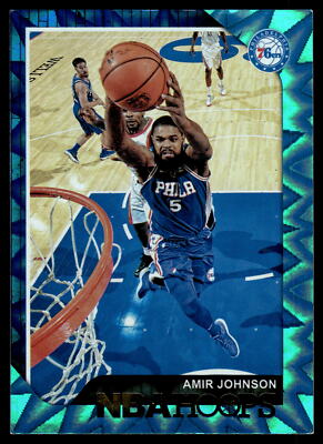 Amir Johnson 2018 Hoops Teal Explosion Card  #236