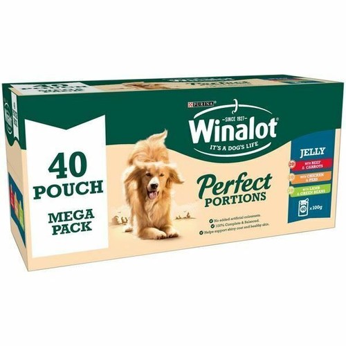 Purina Winalot Perfect Portions Dog Food Pouches 4x100g 7613036849043