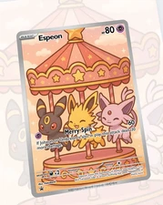Custom TCG Fan Art Card Espeon