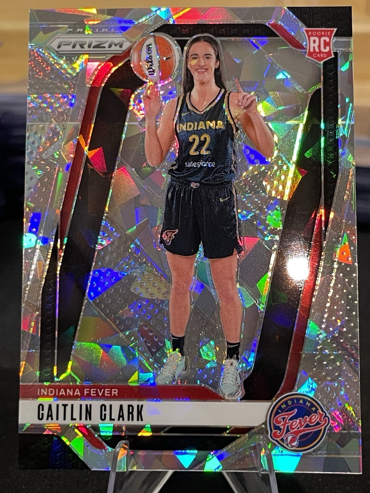 2024 Panini Prizm WNBA - Caitlin Clark #145 Ice Prizm (RC)