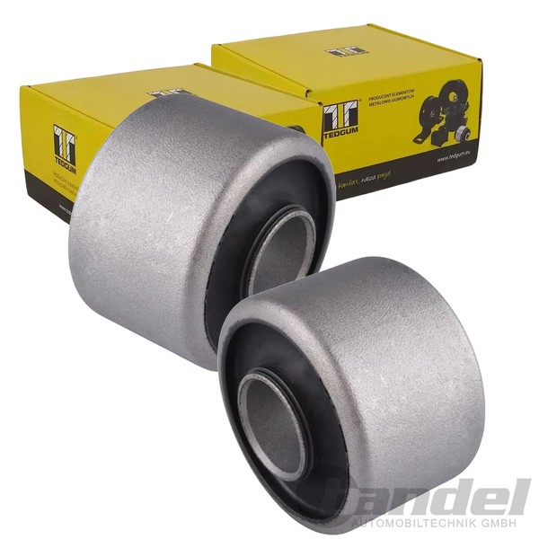 2X Tedgum Querlenkerlager Buchsen Hinten Vorne Unten Passend FüR Nissan X-TRAIL-image