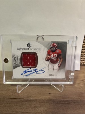 2013 SP Authentic Rookie Authentics 463/650 Eddie Lacy #177 Patch Auto 1gt6 Bama