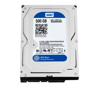 Western Digital Blue 500 GB 3.5'' 7.2K SATA Hard Disk Drive WD5000AAKX