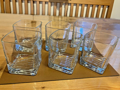6 Johnnie Walker Whisky Gläser sehr guter Zustand, H ca 7 cm Gebraucht