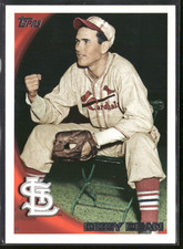 Dizzy Dean 2010 Topps Legend Image Variation Card SP #479 St. Louis Cardinals