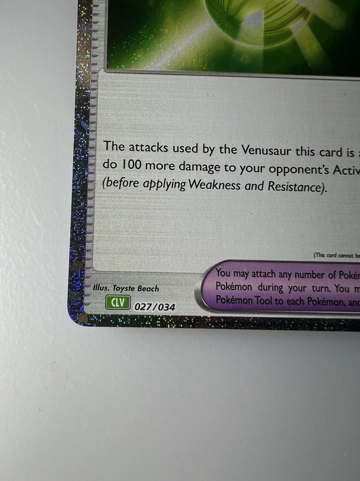 Sun Seed CLV 027/034 Holo Classic Collection Pokemon TCG Trading Card Pokémon - Image 4 of 4