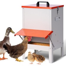 30lbs Automatic Chicken Feeder and Duck Feeder,Large Poultry Feeder for Chick...
