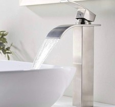 Faucet New Silver In Box with Accessories and Instructions