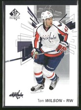 2016-17 SP Authentic Tom Wilson #65 Washington Capitals