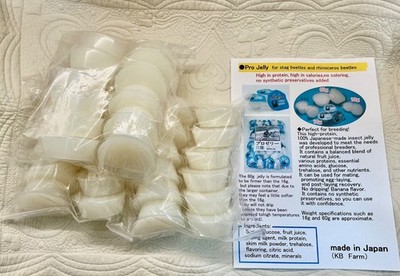 KB Farm Pro Jelly 60g 36pieces for Beetles and Stag Beetles Insect Jelly JAPAN