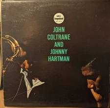 John Coltrane & Johnny Hartman (1962) MCA Impulse Reissue Vinyl Jazz LP VG- VG+