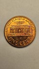  1959-D LINCOLN CENT RAINBOW TONED 2 PENNY'S BU 1960-D PURPLE/BLUE UNC LOT #B — photo 3