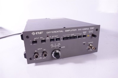 NF Corp 5307 Differential Amplifier DC - 10MHz Low-Noise