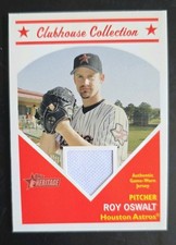 2008 Topps Heritage - Clubhouse Collection Relic Roy Oswalt #CCRO (MEM)