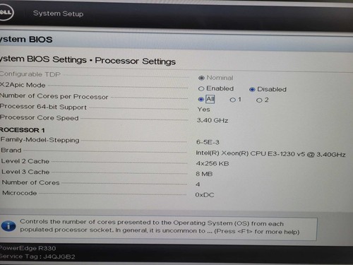 Dell PowerEdge R330 | Xeon E3-1230 v5 @3.40GHz, 24GB RAM H330 2.5" ! - Picture 7 of 7