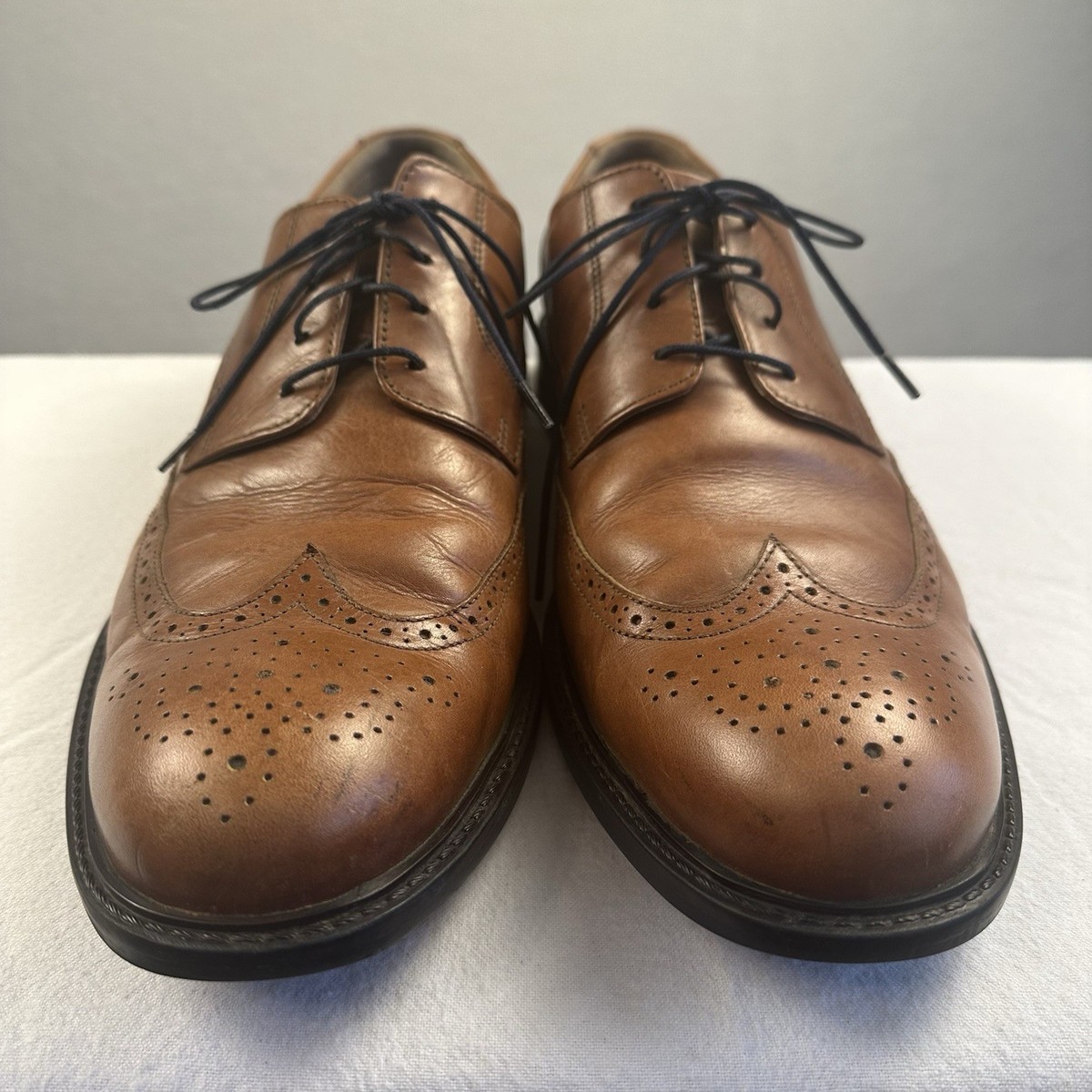 Johnston & Murphy Tabor Wingtip Tan Calfskin Dress Shoes

Size 12 Johnston & Murphy M Wingtip Dress Shoes for Men for sale | eBay main image 2