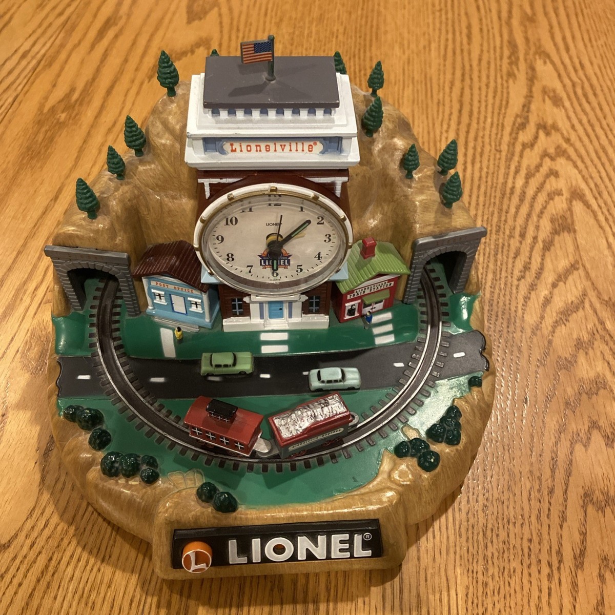 Lionel Trains 100th Anniversary Alarm Clock Animated Talking