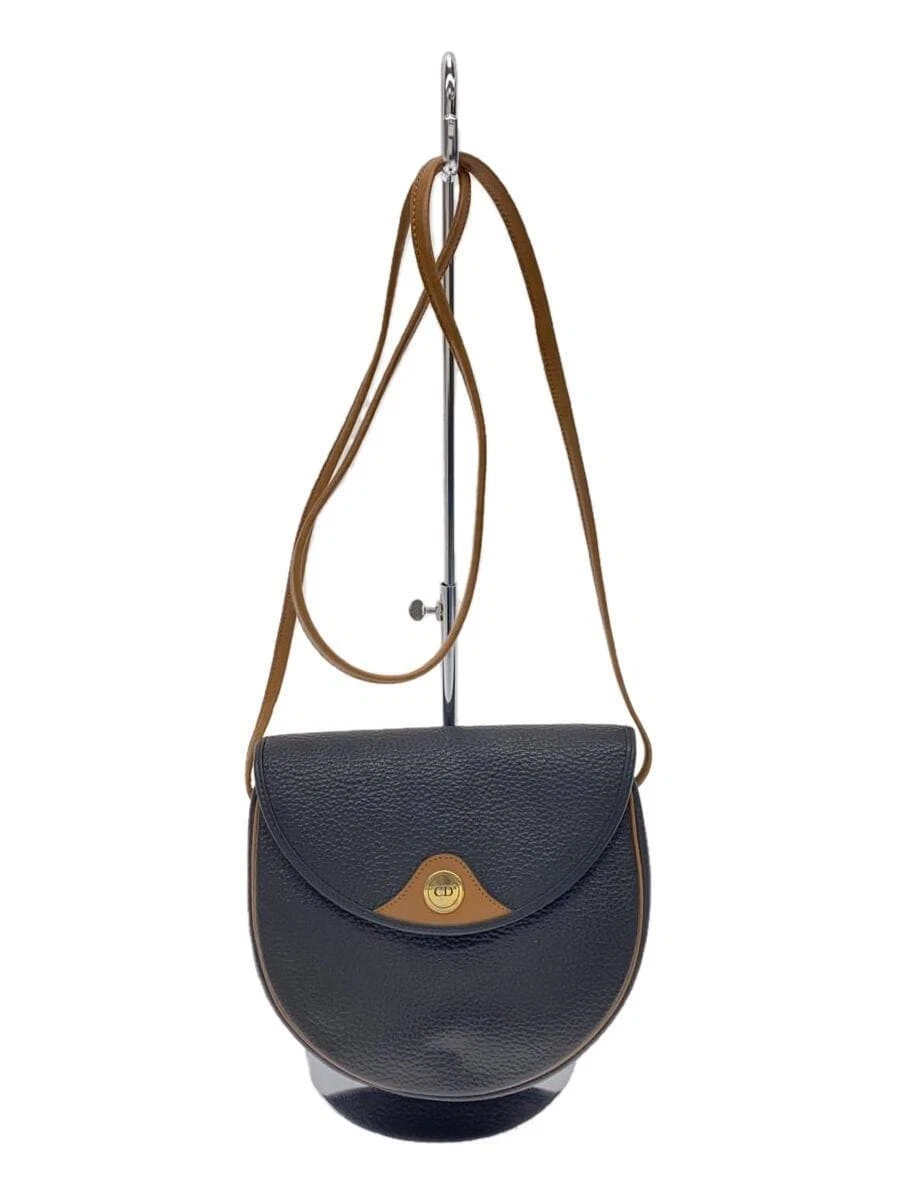Sac bandoulière Christian Dior cuir BLK
