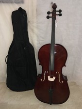 Brand New Oxford Cello Set Hand-Carved Quality for Every Student Size