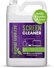 Screen Cleaner Refill Station with Dispensing Tap, 1 Gallon
