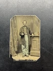 Us Civil War Tintype Photo Union Soldier