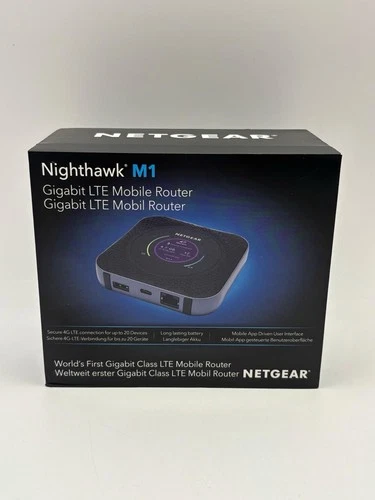 Netgear Nighthawk M1 MR1100 4G LTE Mobile WiFi Router Hotspot Unlocked Boxed