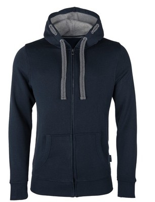 HRM Men´s Hooded Jacket Herren Zip Hoodie Kapuzen Sweatjacke